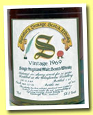 Glenfarclas 20 yo 1969/1989 (58.2%, Signatory, dumpy, casks #52-54, 900 bottles)